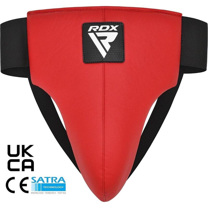 Protecție inghinală Rdx X1, Roșu/Negru, L
