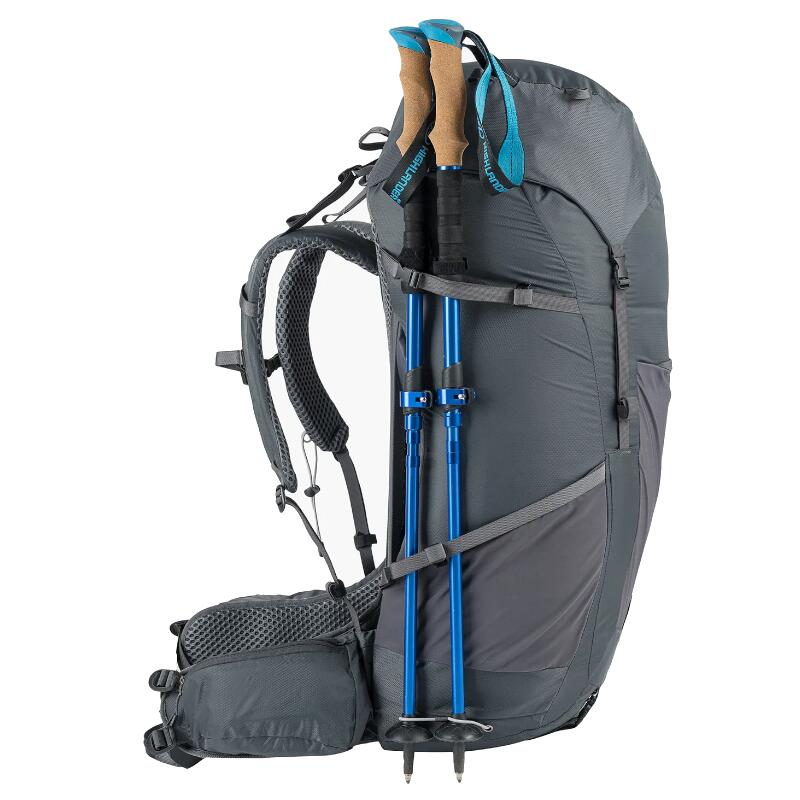WOMENS 65L BEN NEVIS RUCKSACK, PETROL 2/6