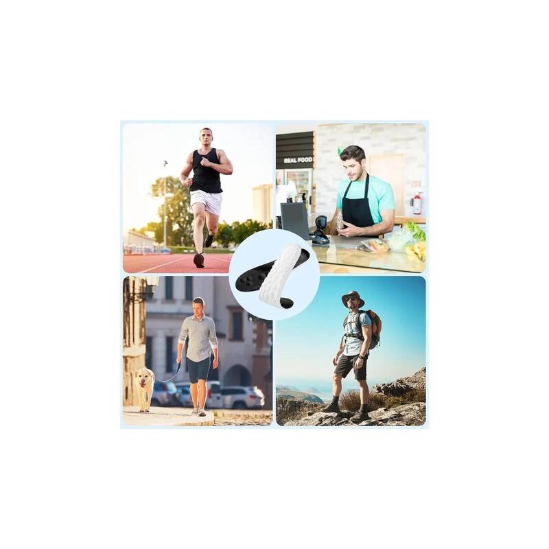 Set 2 Branturi Sport CloudFoam, cu absorbtie soc, marimea 41-42, ajustabile