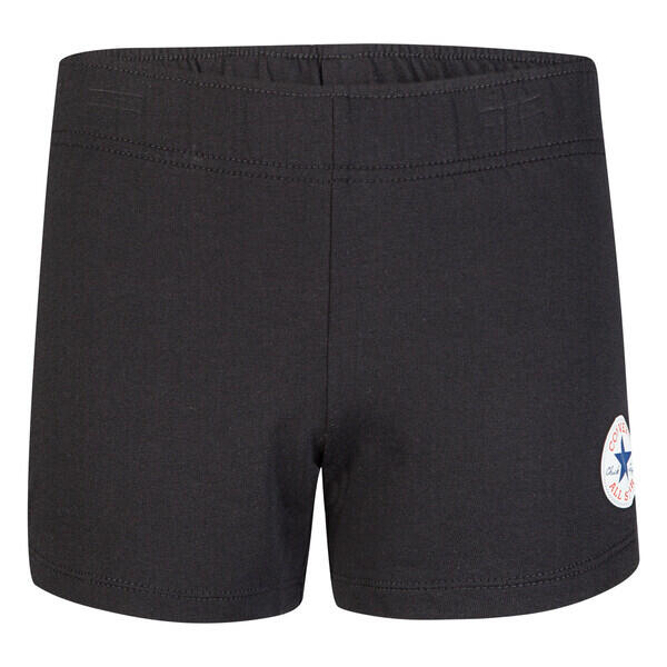 Converse - Short Fille Converse Timels Chuck Patch - Short - Noir - 12 À 14 Ans - Decathlon