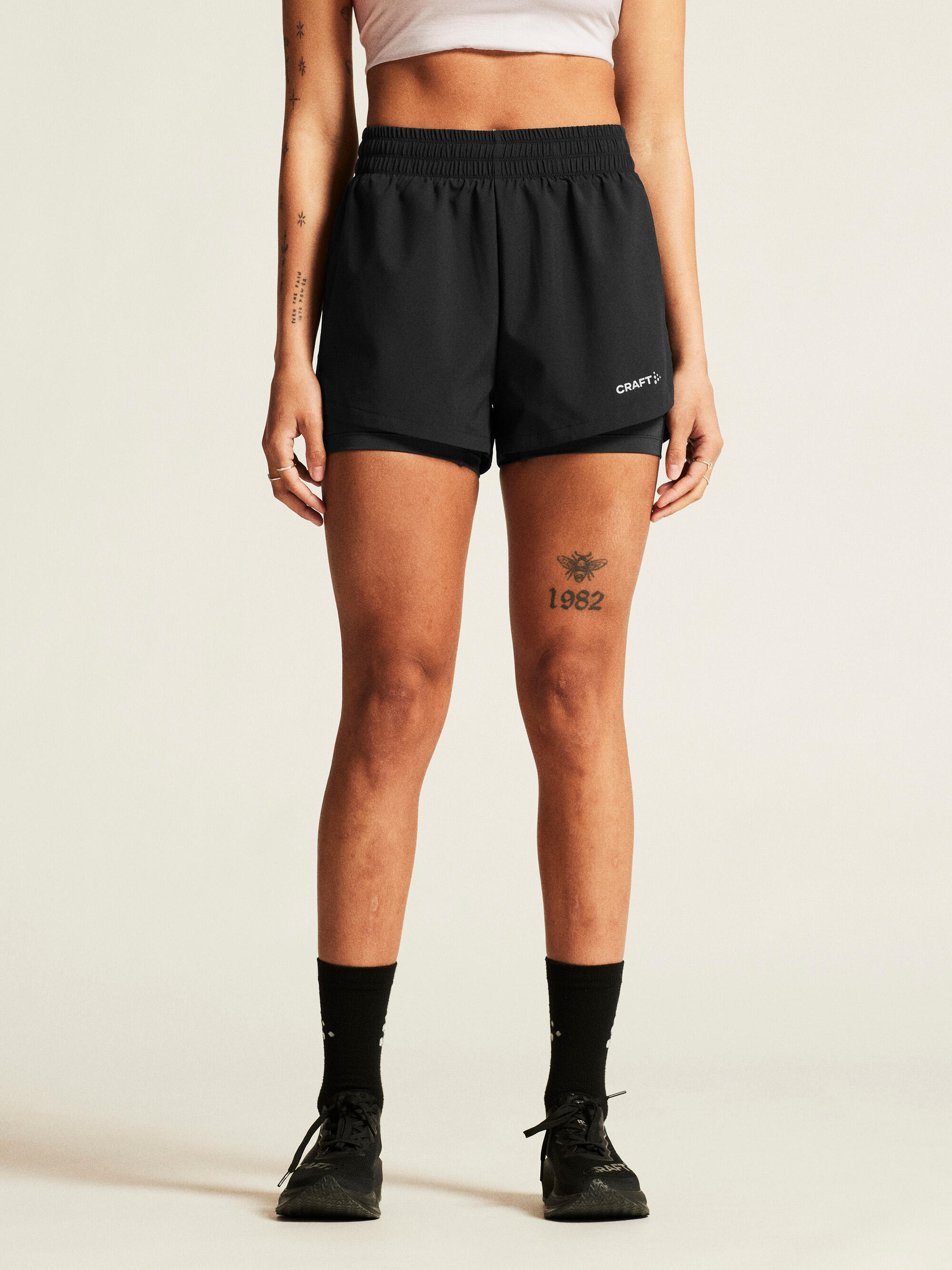 CRAFT Adv Essence Womens 2-in-1 Shorts