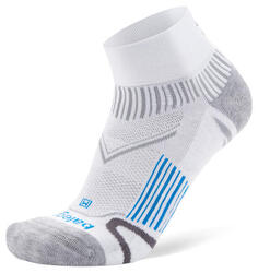 Balega Chaussettes de course Enduro avec soutien de voûte, blanches, petites