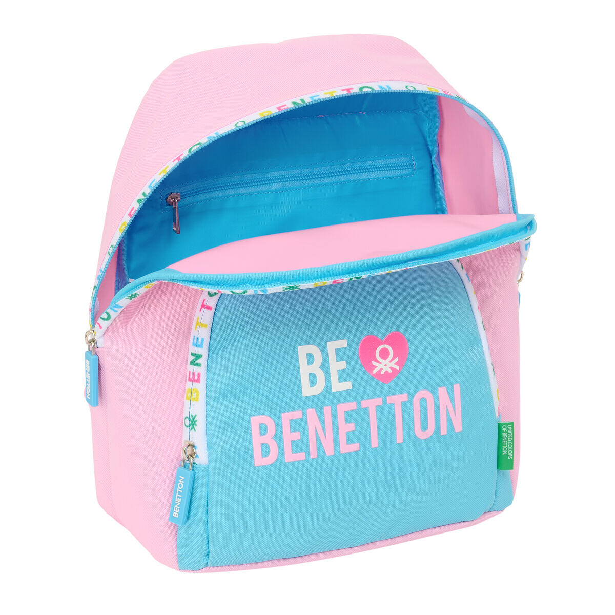 Zaino Casual Benetton Unique Rosa 2/4
