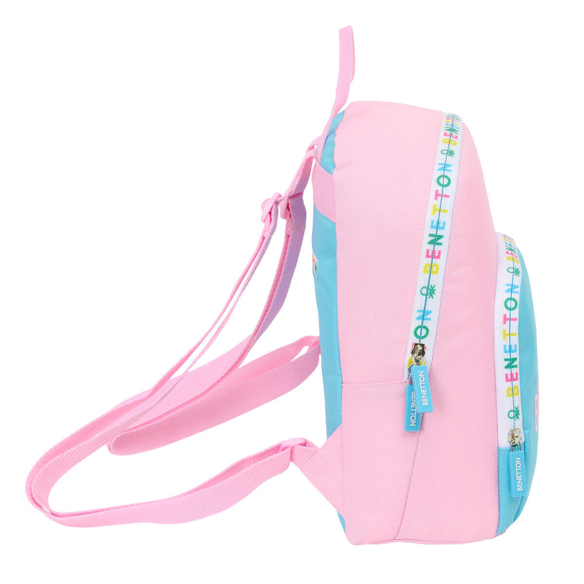 Zaino Casual Benetton Unique Rosa 3/4