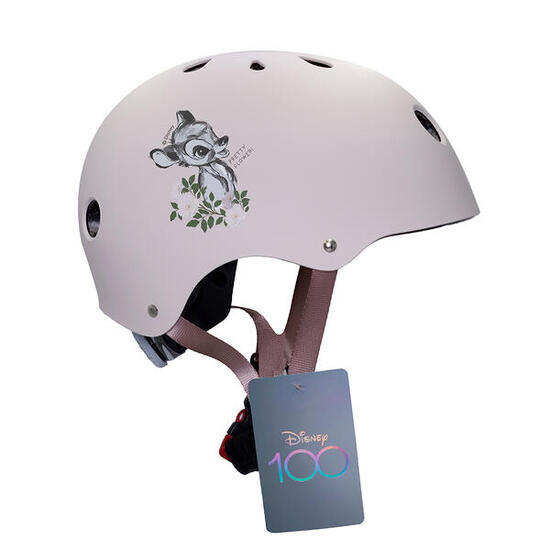 Casque enfant Bambi Disney 52-56 cm rose