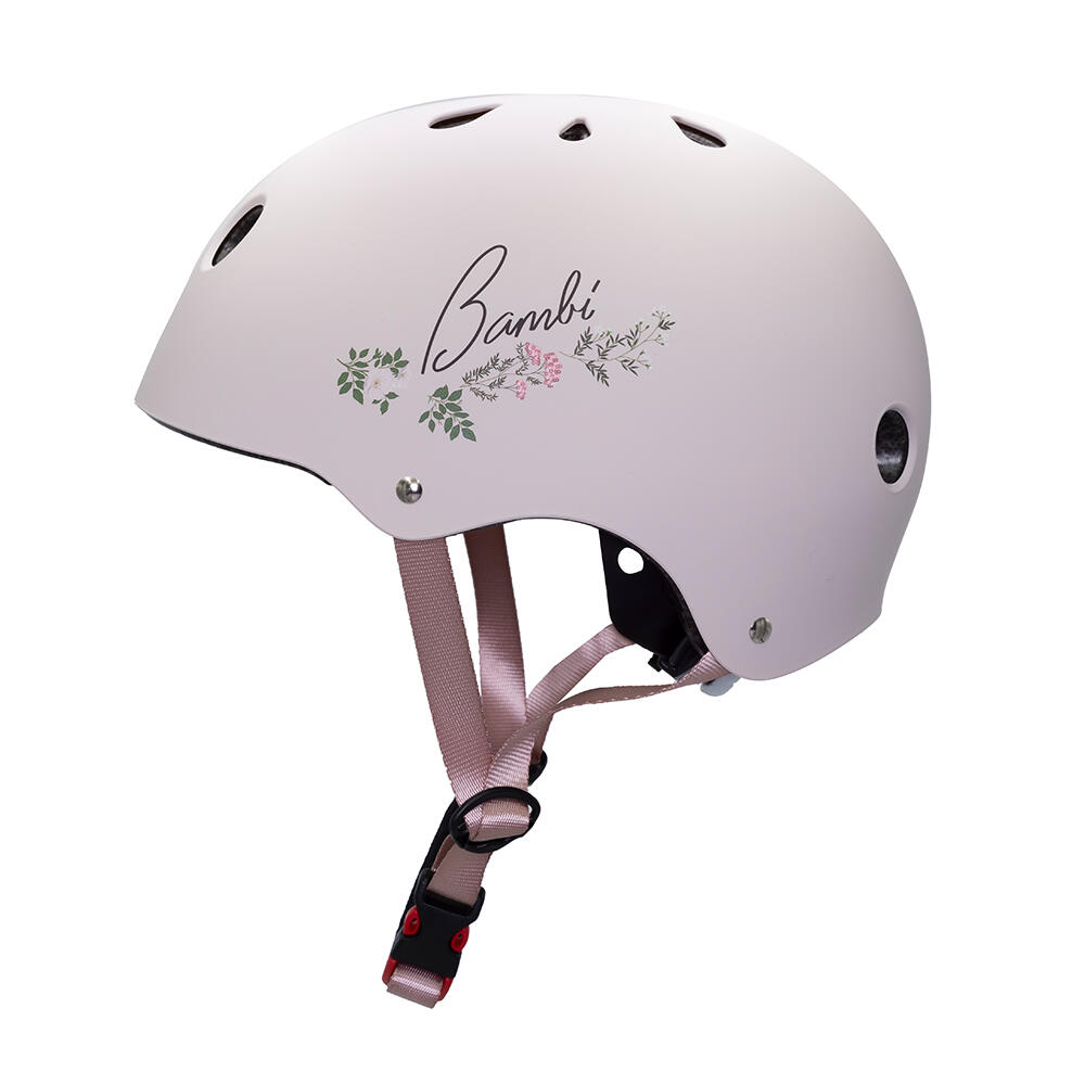 Casque enfant Bambi Disney 52-56 cm rose 2/4