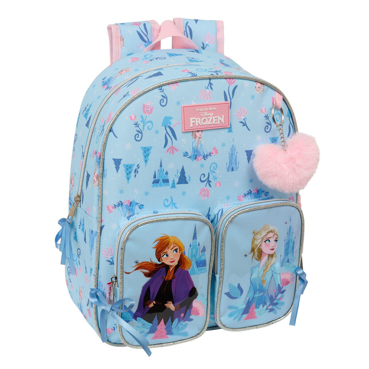 DISNEY FROZEN Mochila Escolar Frozen Ice magic Azul claro