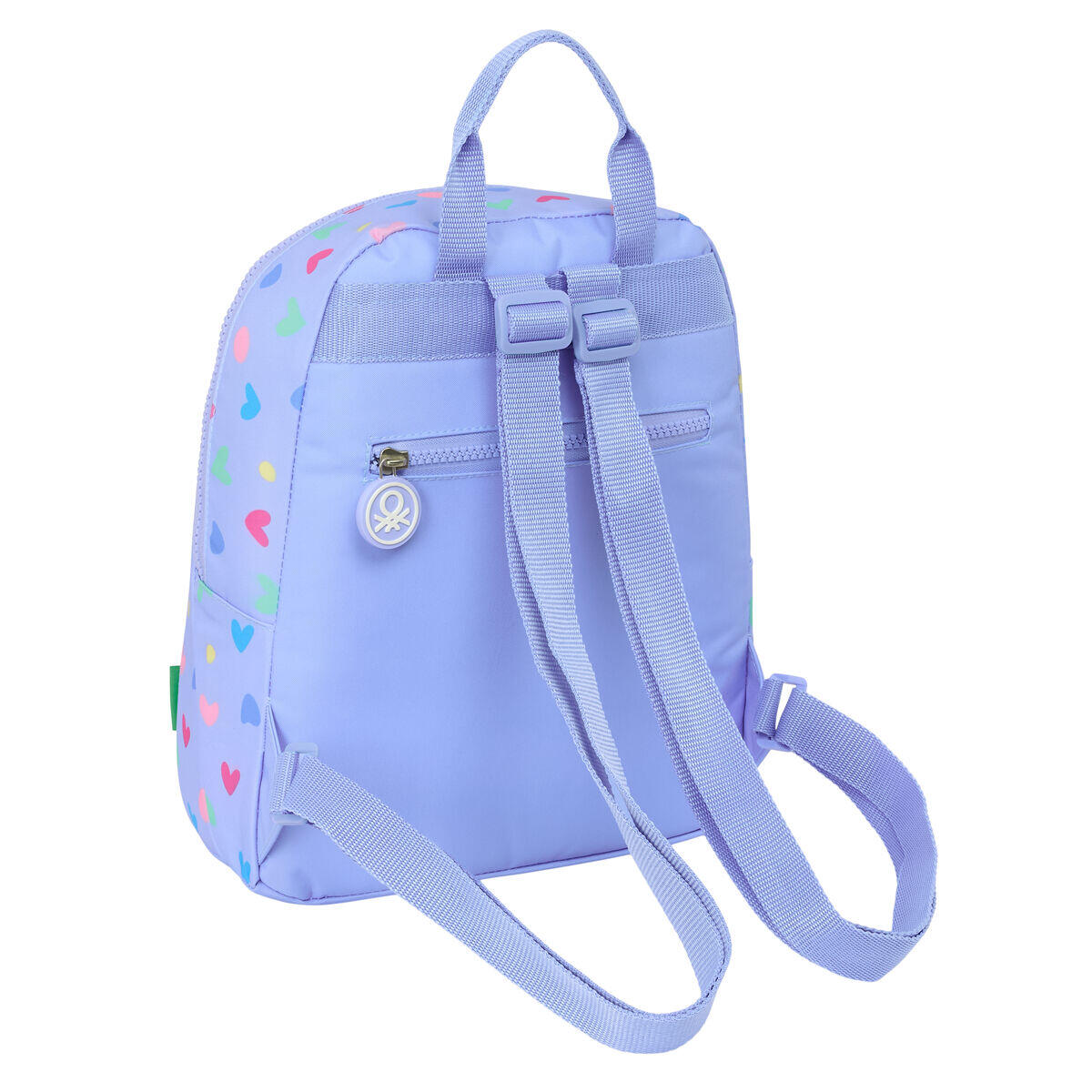 Zaino Casual Benetton Lila Poliestere 300D 2/4