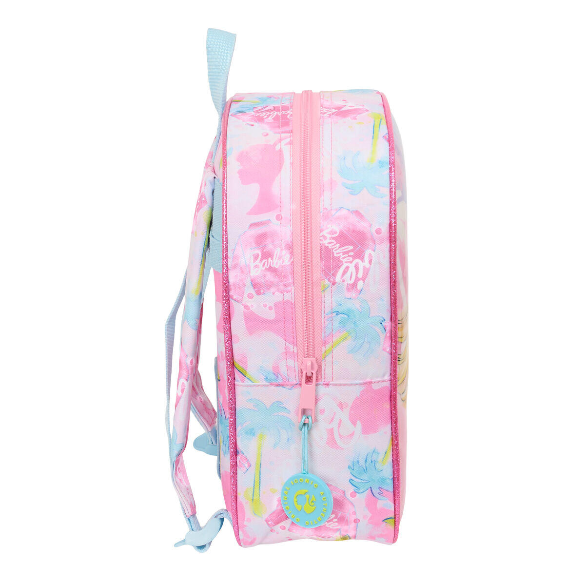 Mochila Escolar Barbie Painterly Rosa 3/3
