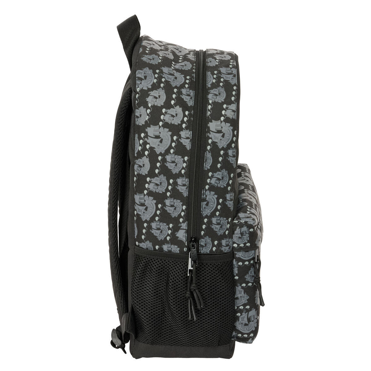 Mochila Escolar One Piece Pirates Preto 2/3