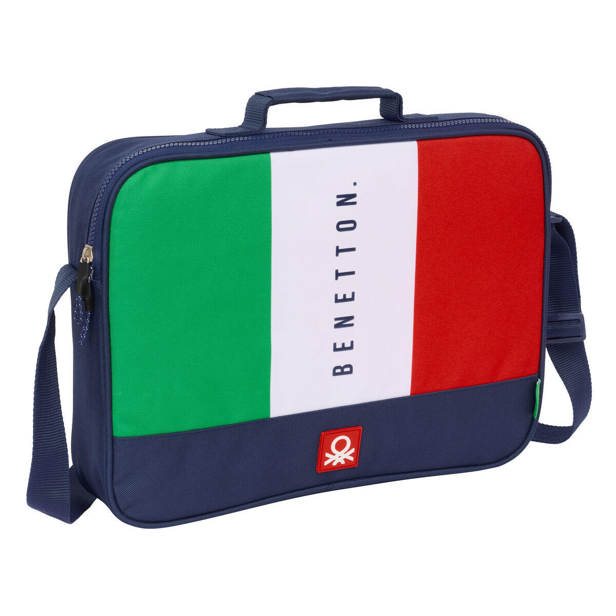 BENETTON Cartera Escolar Benetton Flag Poliéster