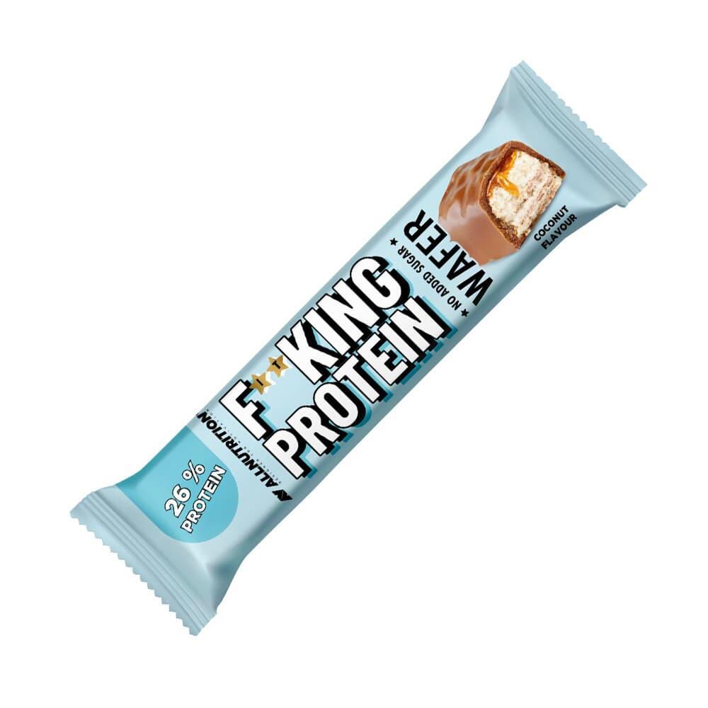 ALLNUTRITION Wafels - Fitking Eiwitwafel (37g) - Kokosnoot Chocolade