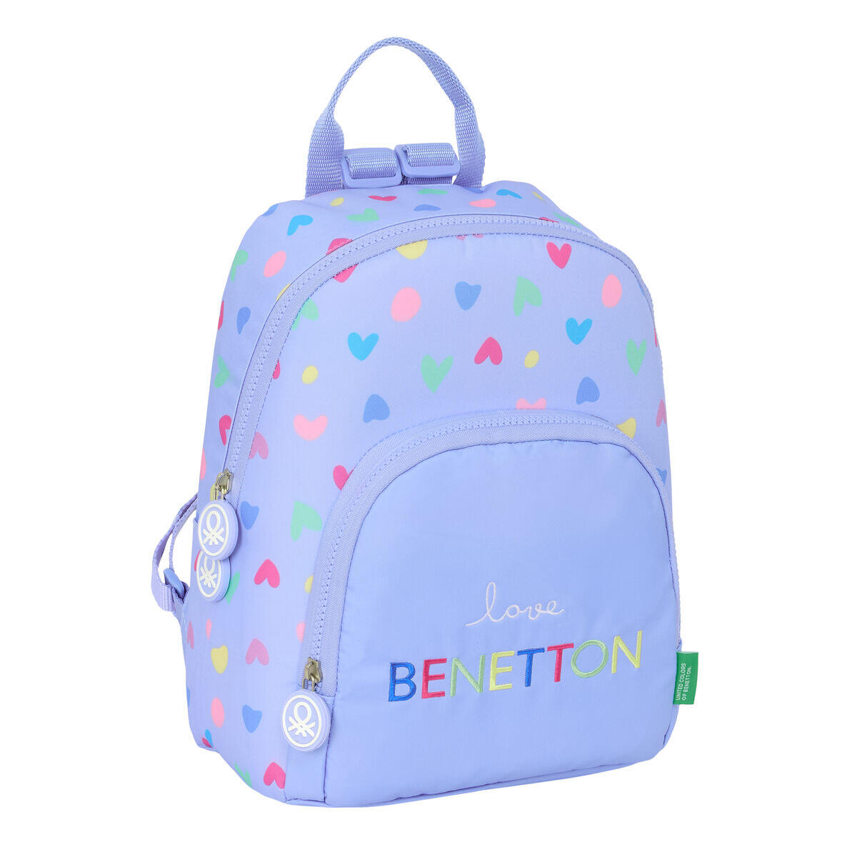 Zaino Casual Benetton Lila Poliestere 300D 4/4
