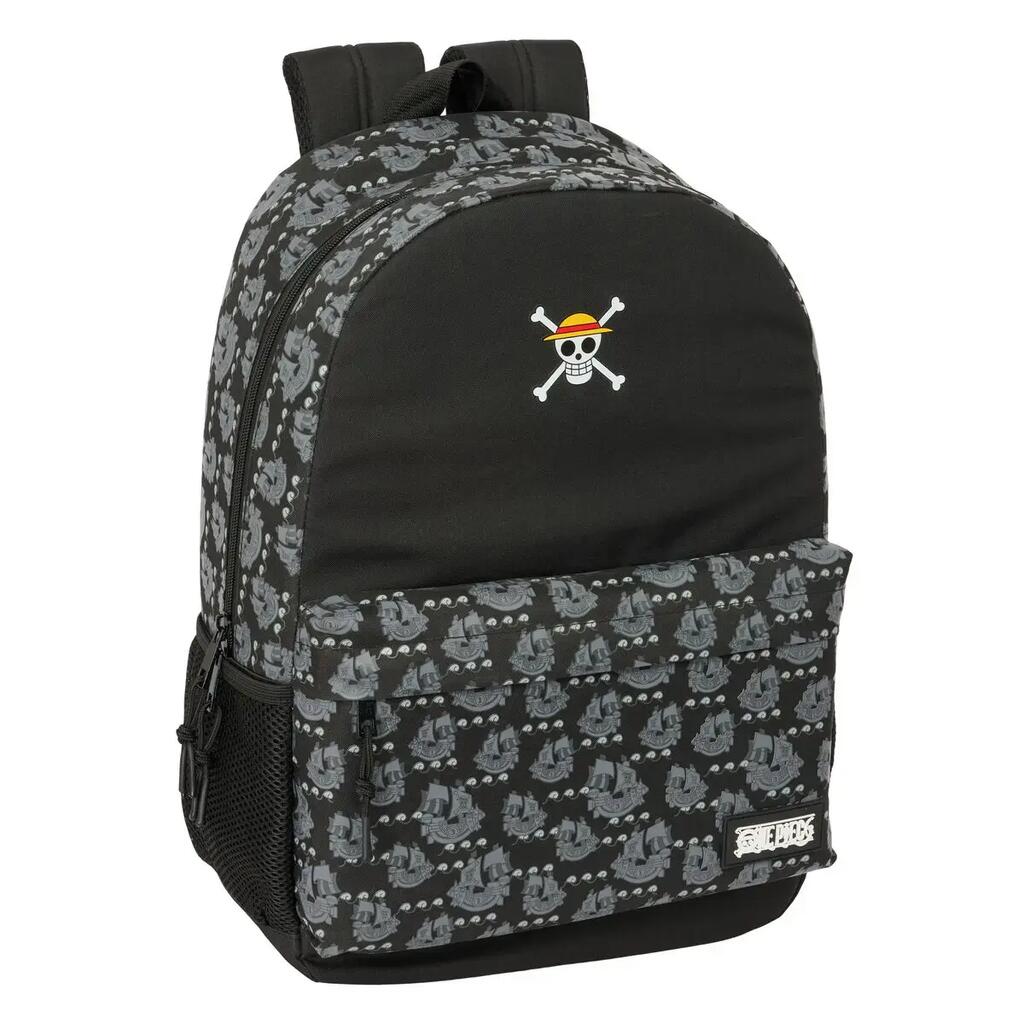 School Bag One Piece Pirates Black