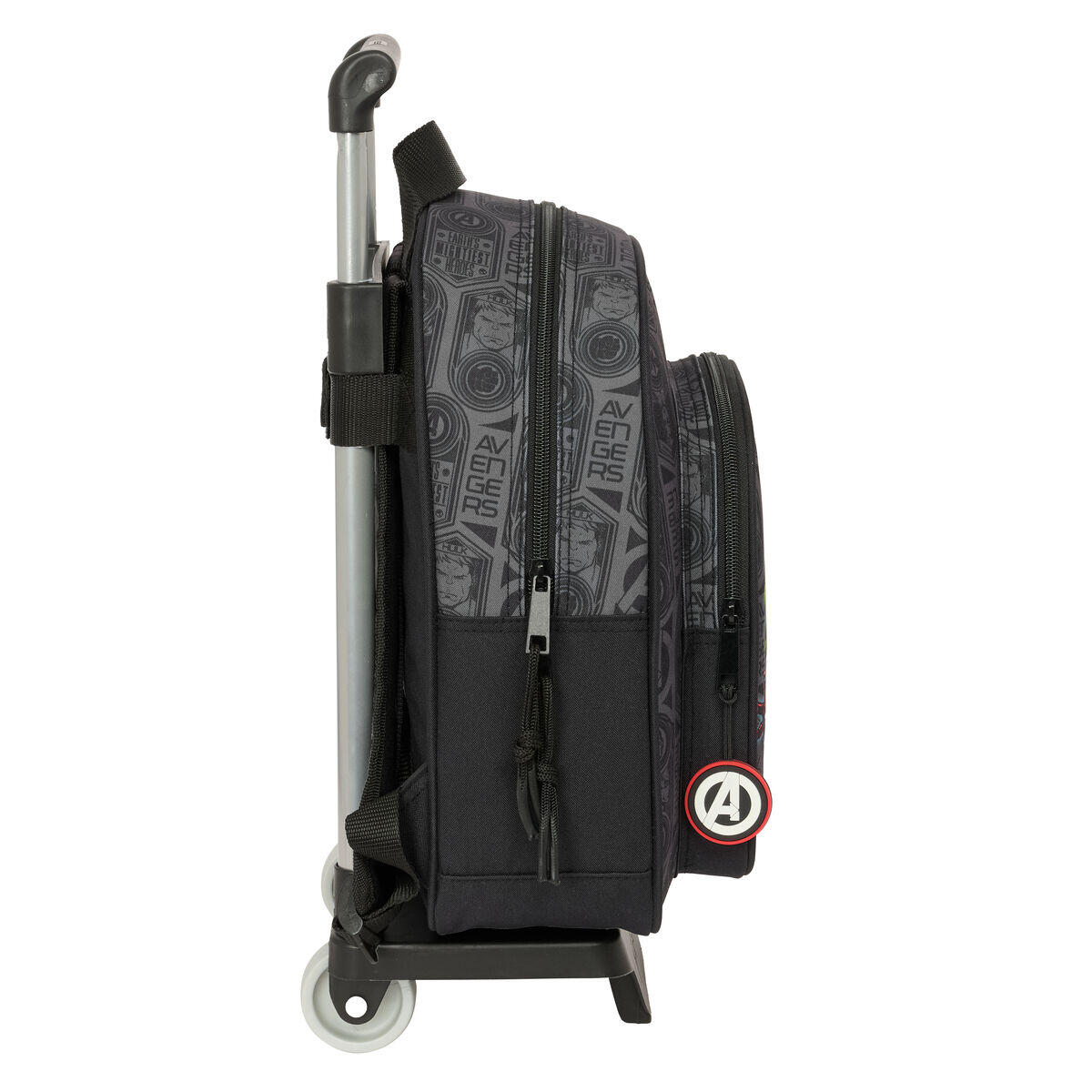 Cartable à roulettes The Avengers Vendetta Noir 2/3