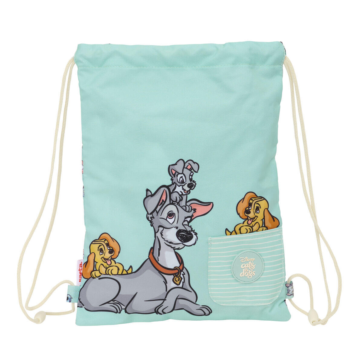 Sac à dos serré par des ficelles Disney 1/4