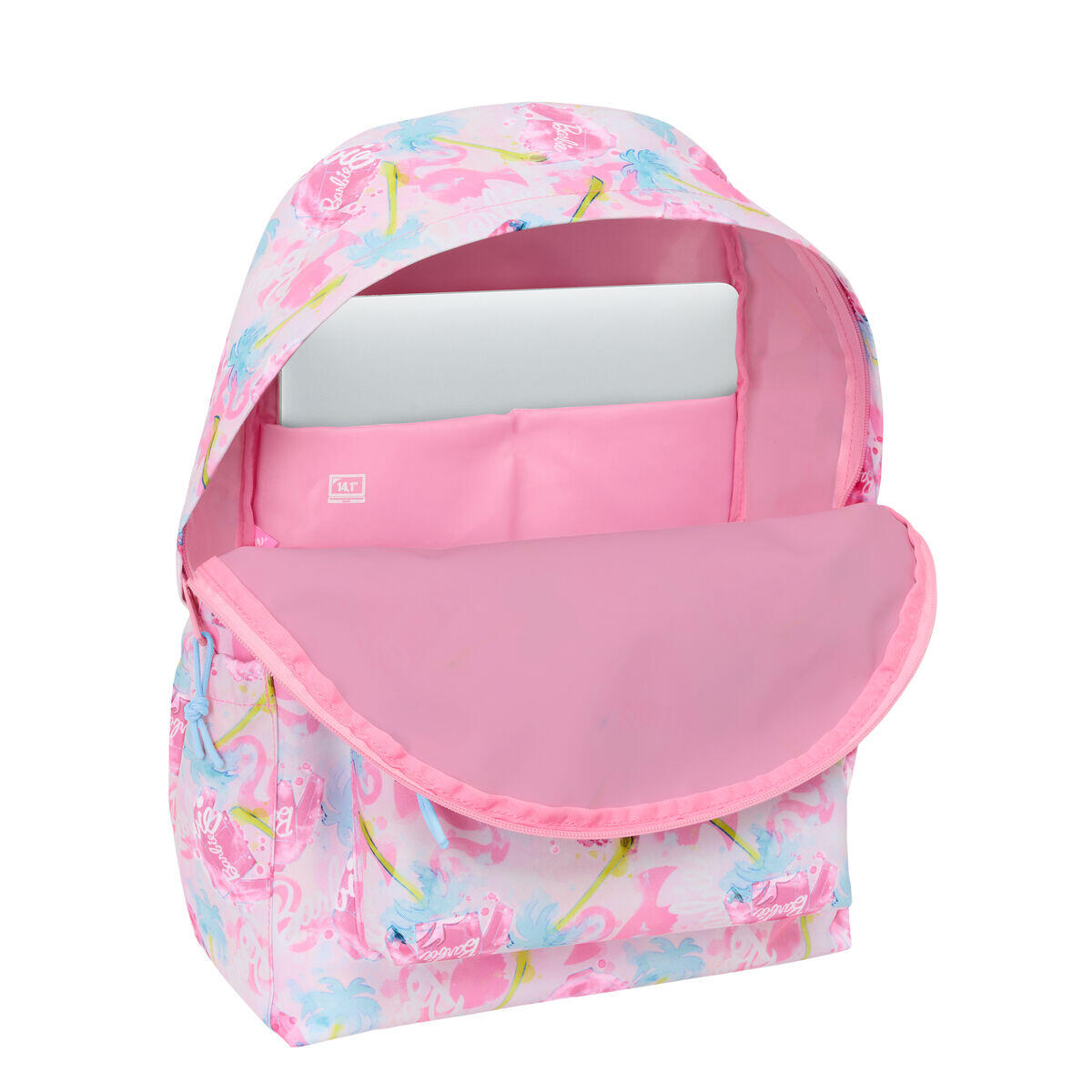 Mochila para notebook Barbie Painterly Cor de Rosa 2/4