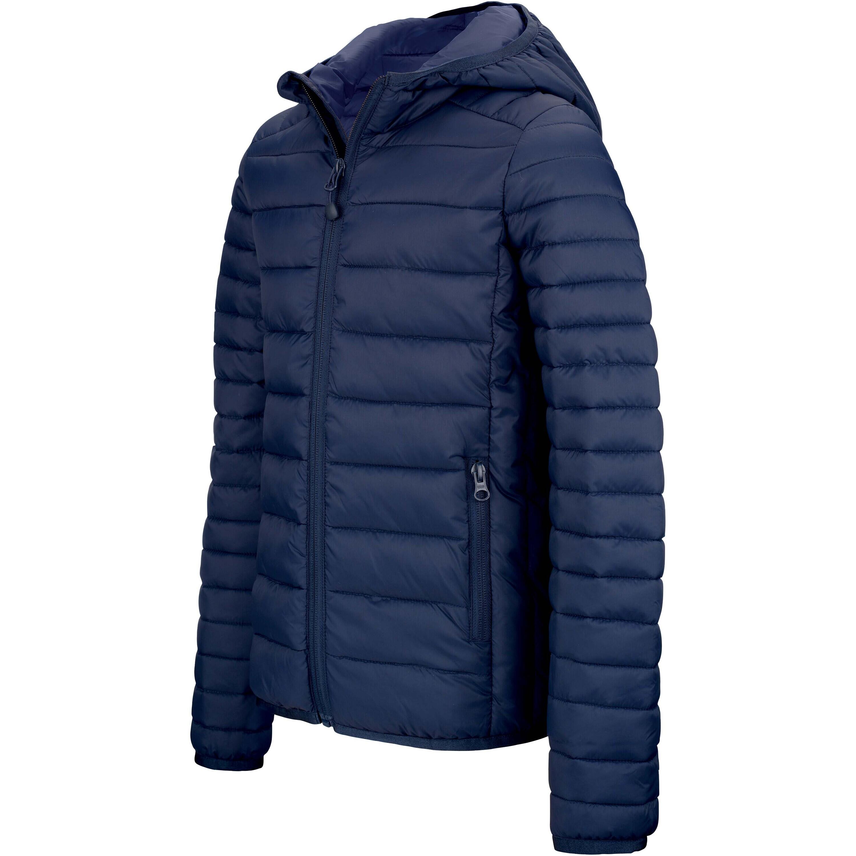 Kariban - Doudoune Kariban Légère Capuche - Doudoune Synthétique - Bleu - 56 3xl - Decathlon