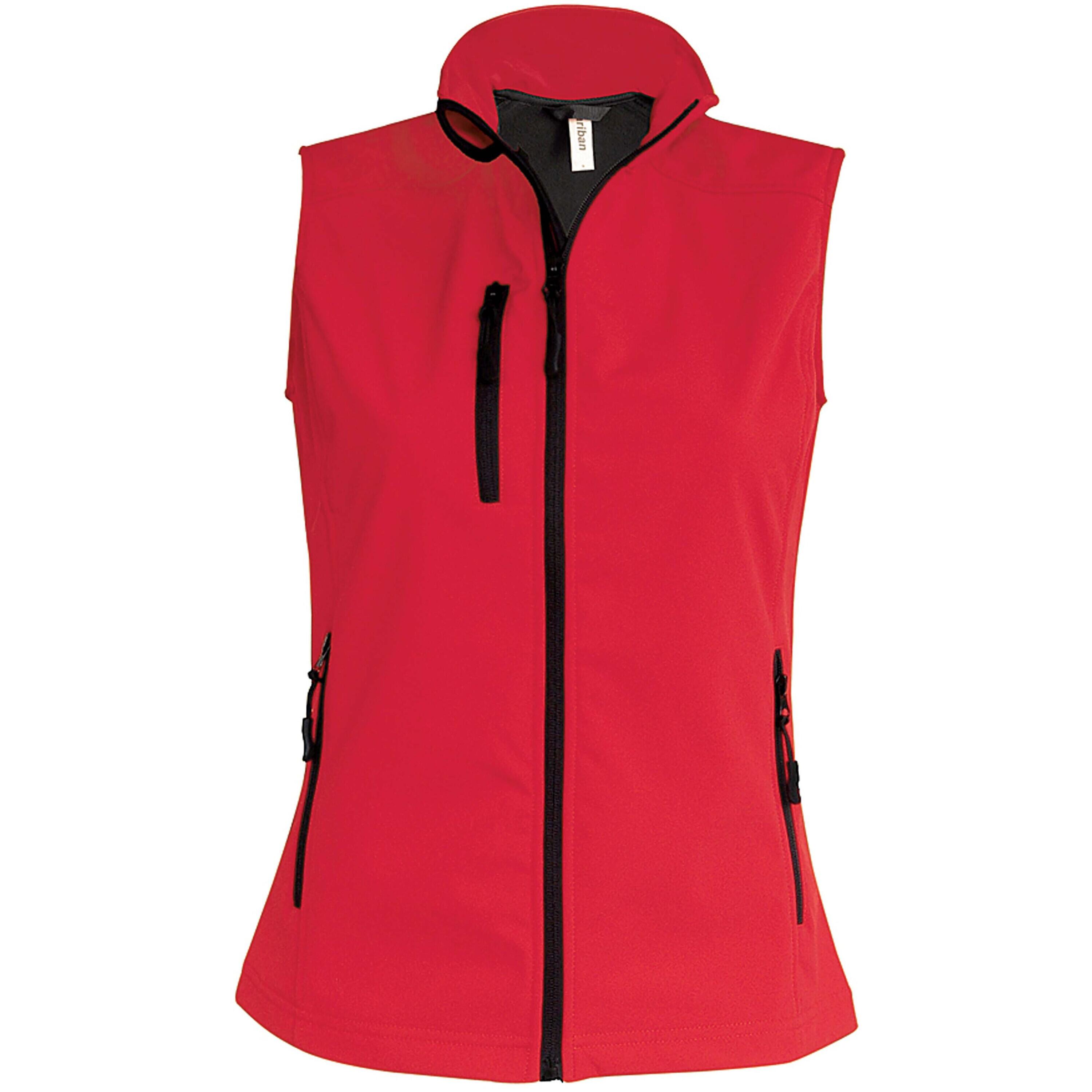 Kariban - Doudoune Femme Kariban Sans Manche Softshell - Doudoune Synthétique - Rouge - 40 M - Decathlon
