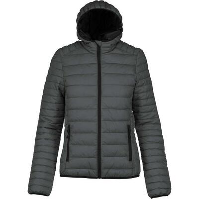 Damen-Daunenjacke Kariban Légère Capuche