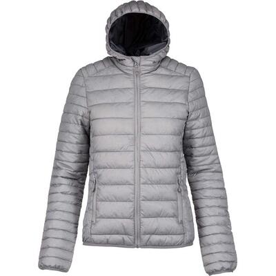 Damen-Daunenjacke Kariban Légère Capuche