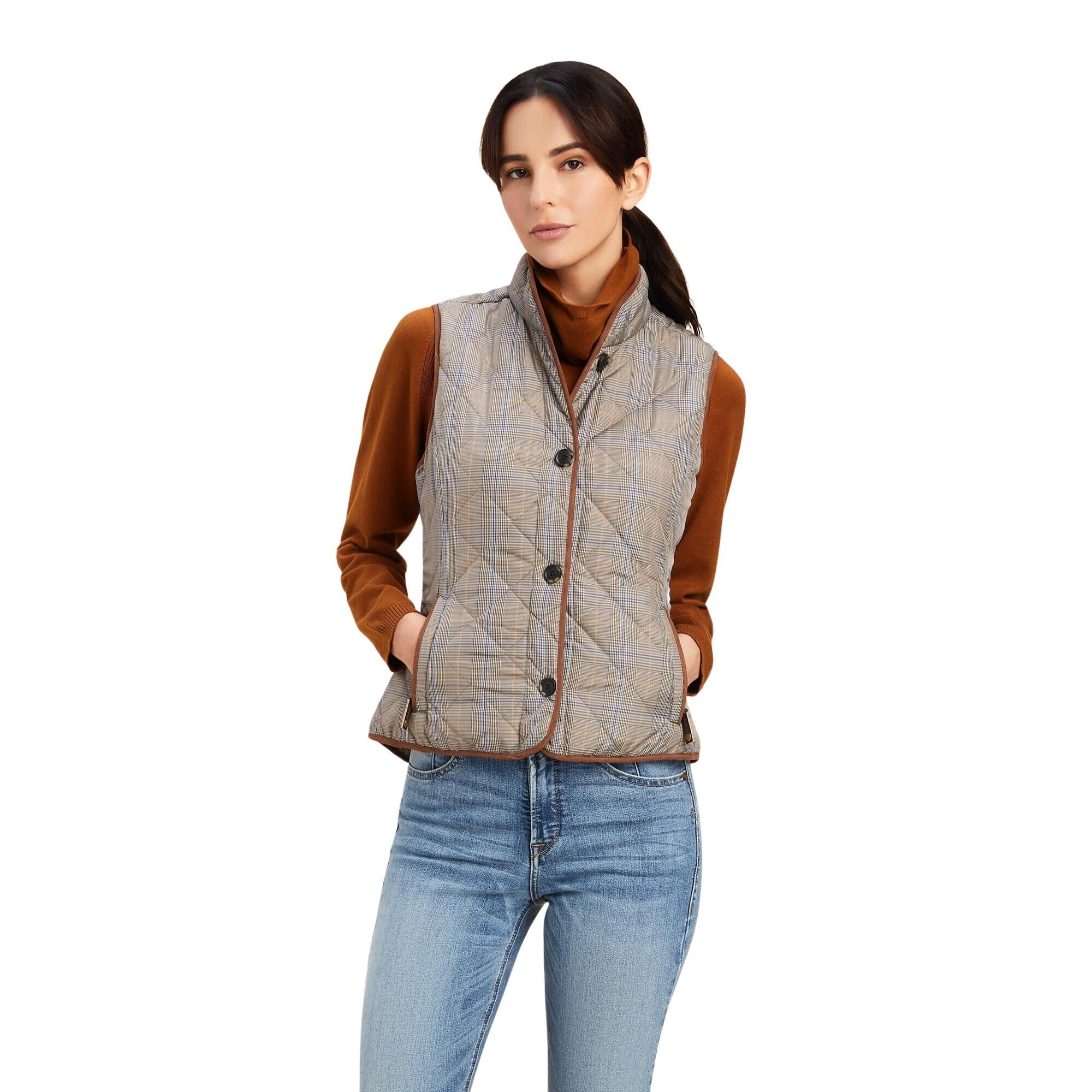 Ariat - Doudoune Sans Manches Femme Ariat Woodside 2.0 - Doudoune Synthétique - Multicolore - 36 Xs - Decathlon