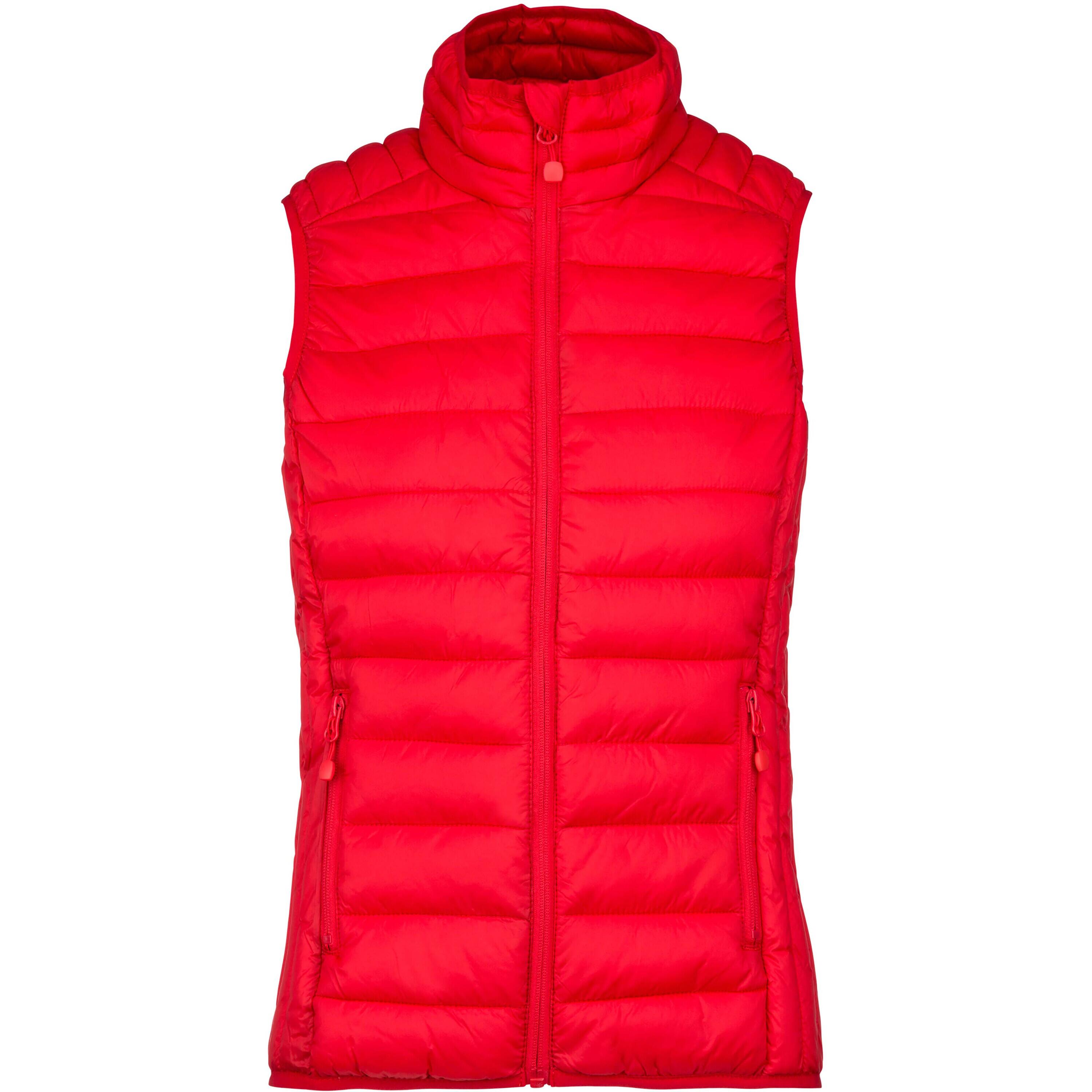 Kariban - Doudoune Femme Sans Manche Kariban Légère - Doudoune Synthétique - Rouge - 48 Xl - Decathlon