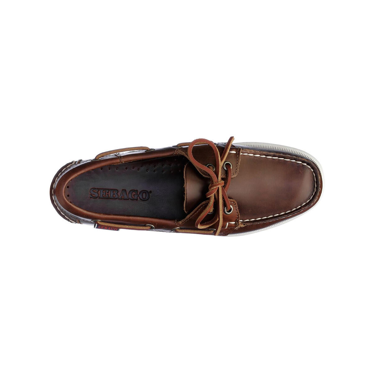 Docksides Portland Bootsschuh Damen brown 2/3