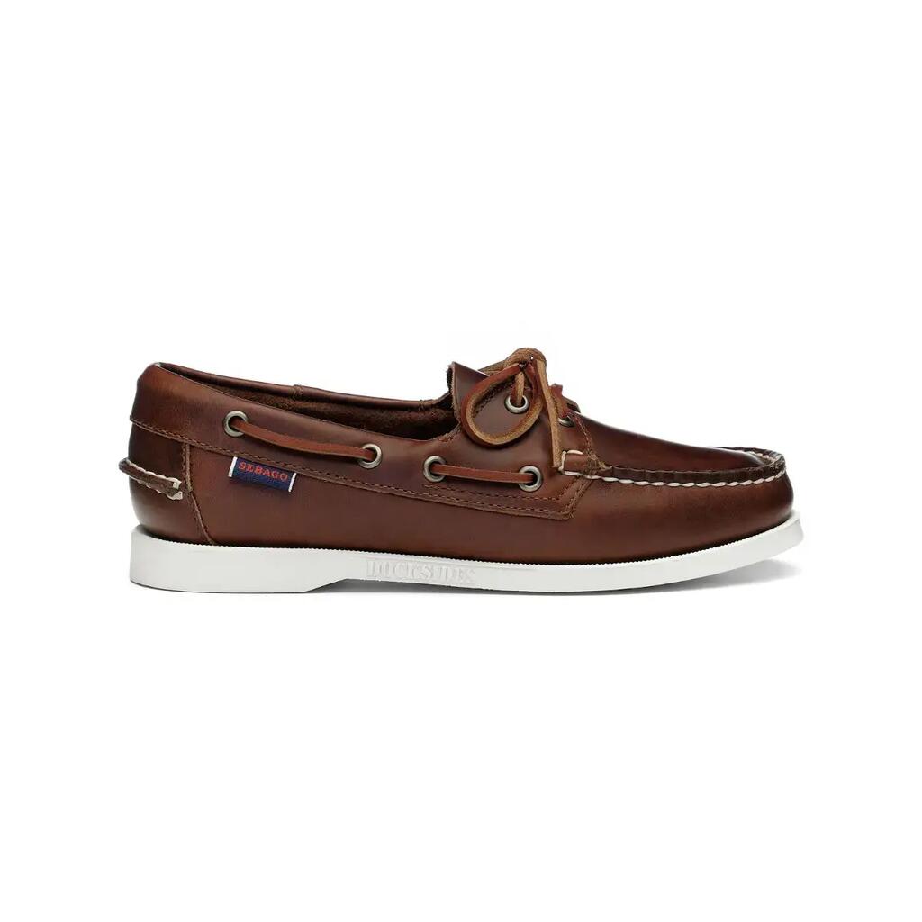 Docksides Portland Boat Shoe Women brown cognac