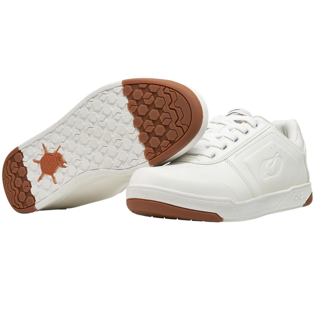 O'Neal Pinned Flat Shoes White