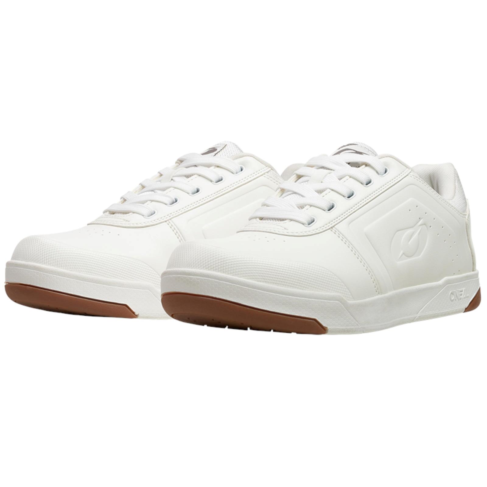 Chaussures O'Neal Pinned Flat Blanc 3/5