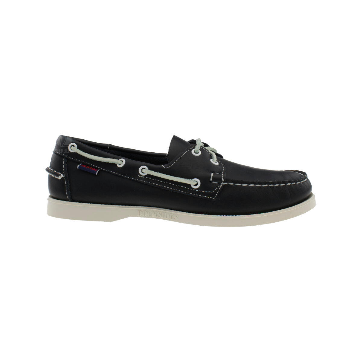 Docksides bootschoen heren blue-nite leather 2/6