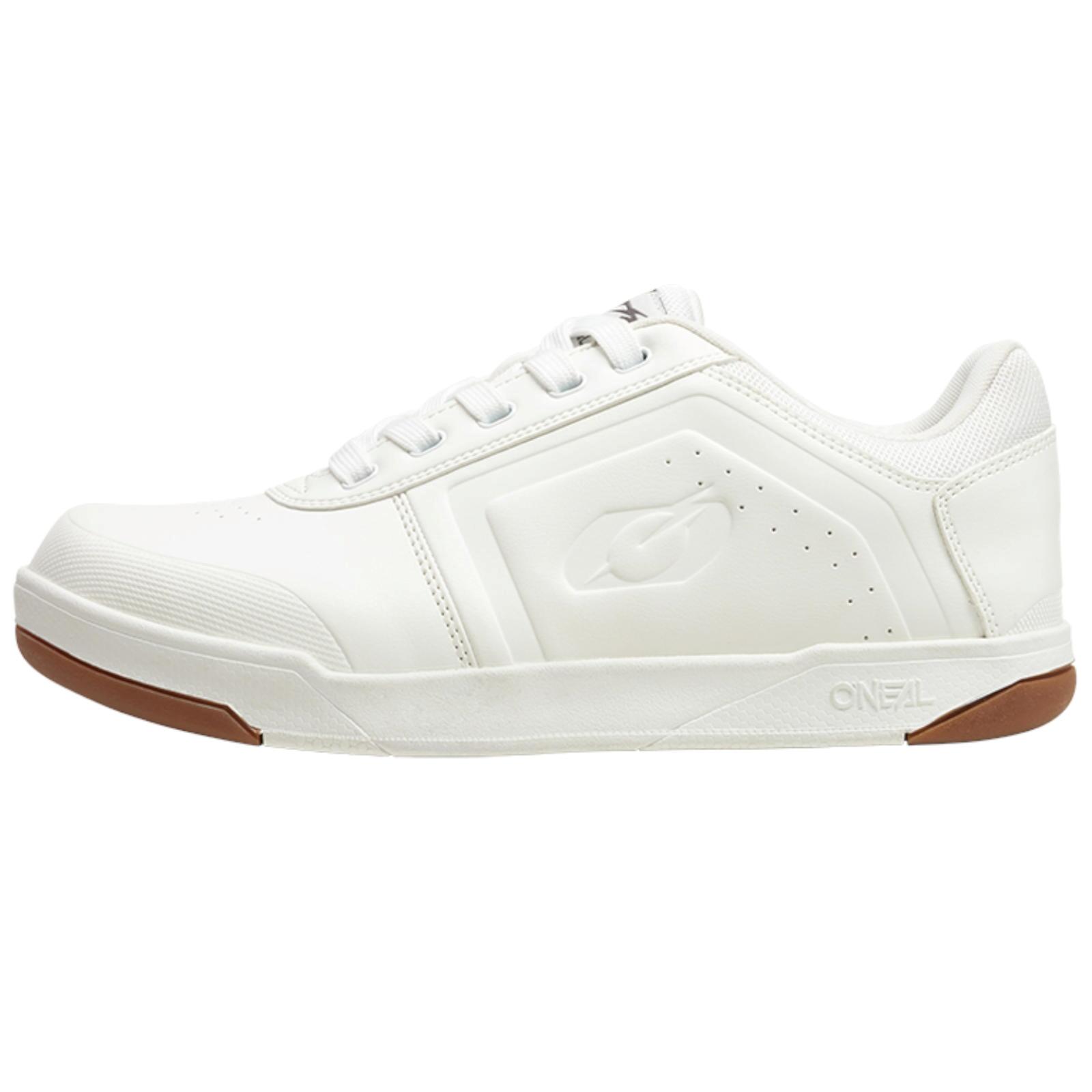 Chaussures O'Neal Pinned Flat Blanc 4/5