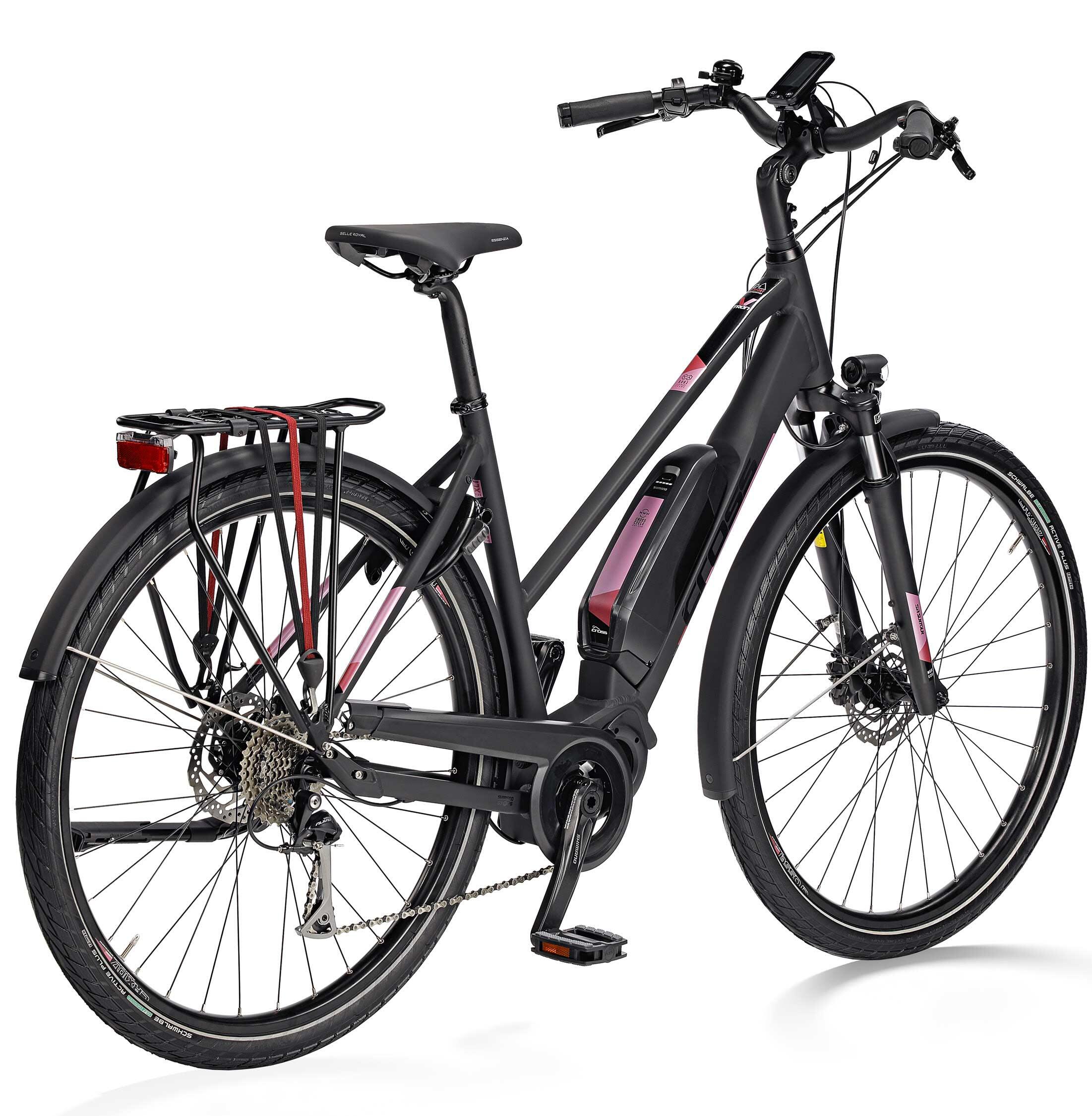 28" BICI ELETTRICA DA DONNA TREKKING V-Tron SHIMANO STEPS E-6100 504Wh 9 x GANG 2/3