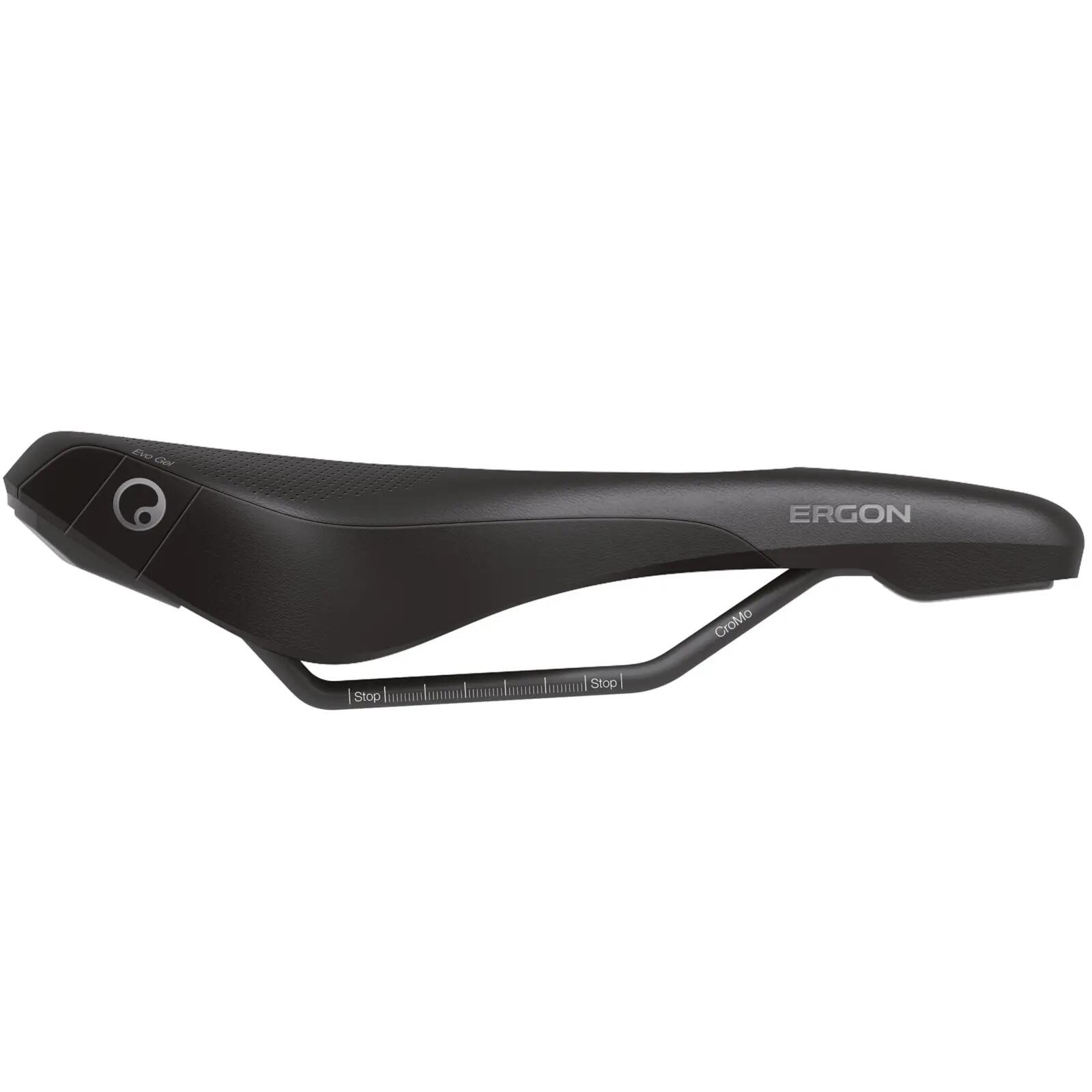 Ergon Unisex Fahrradsattel SFC3 Evo Comp Gel, Schwarz 3/4