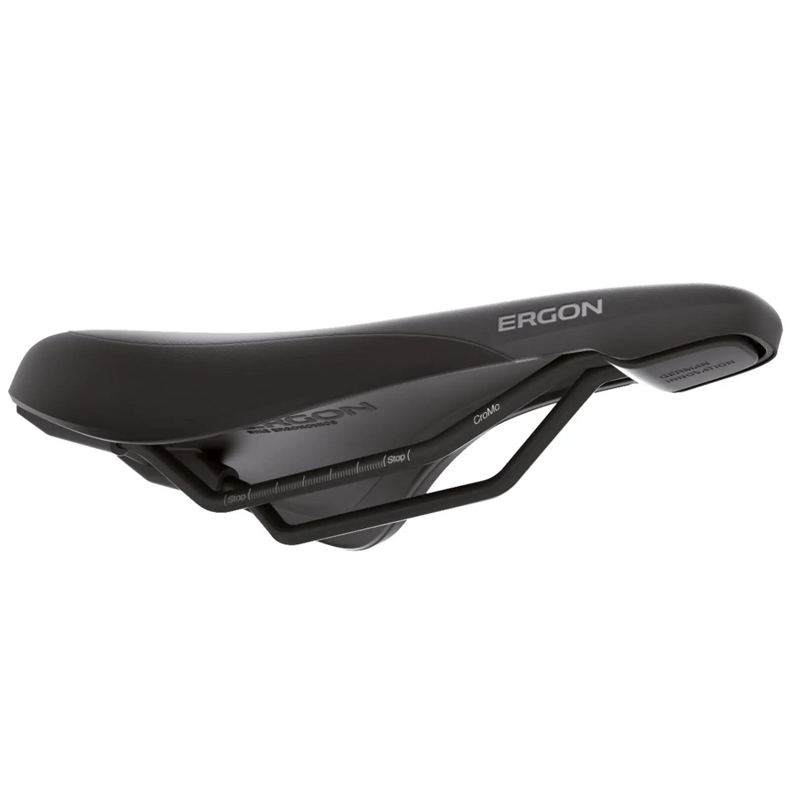 Ergon Unisex Fahrradsattel SFC3 Evo Comp Gel, Schwarz 4/4