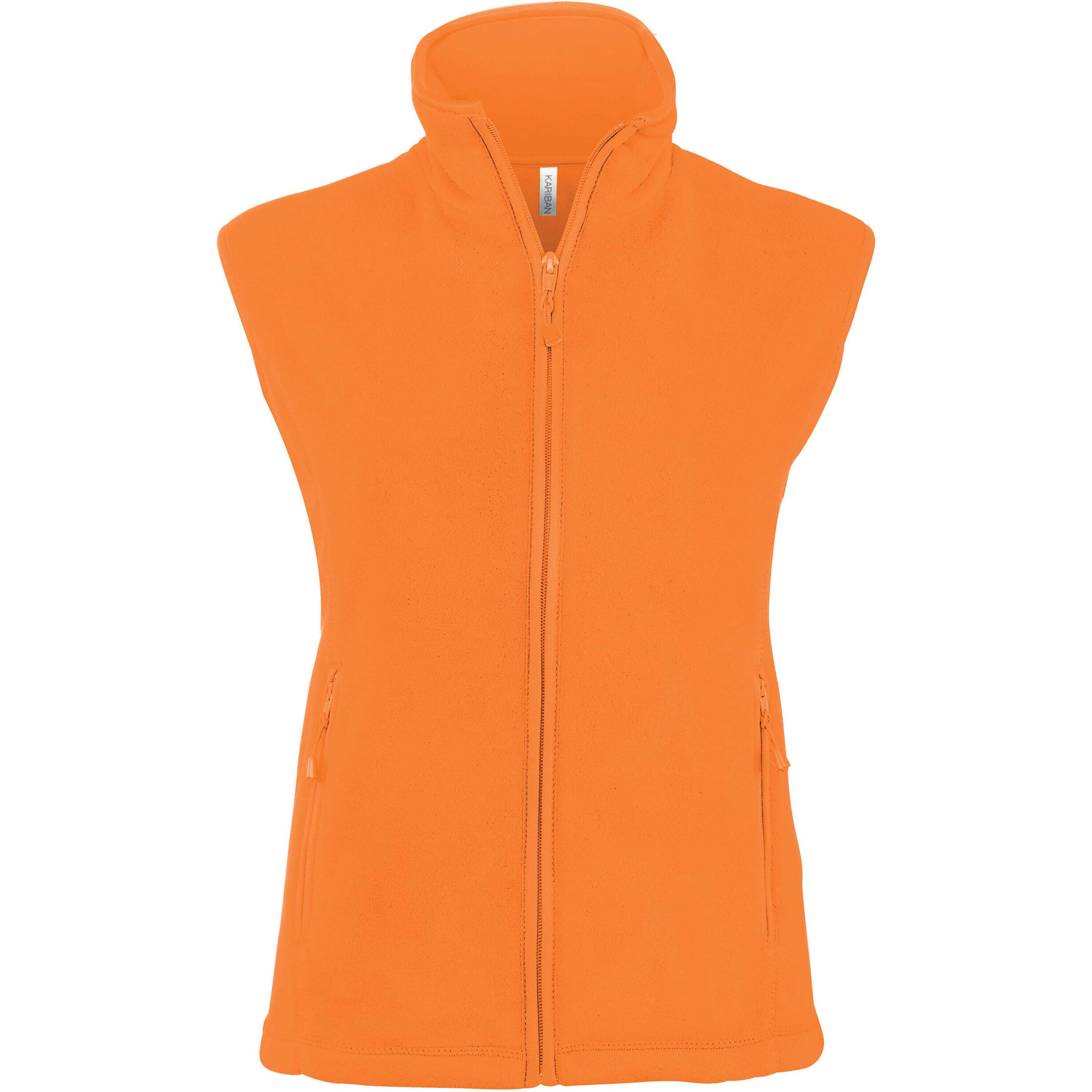 Kariban - Gilet Femme Kariban Micropolaire Mélodie - Polaire - Orange - 52 2xl - Decathlon