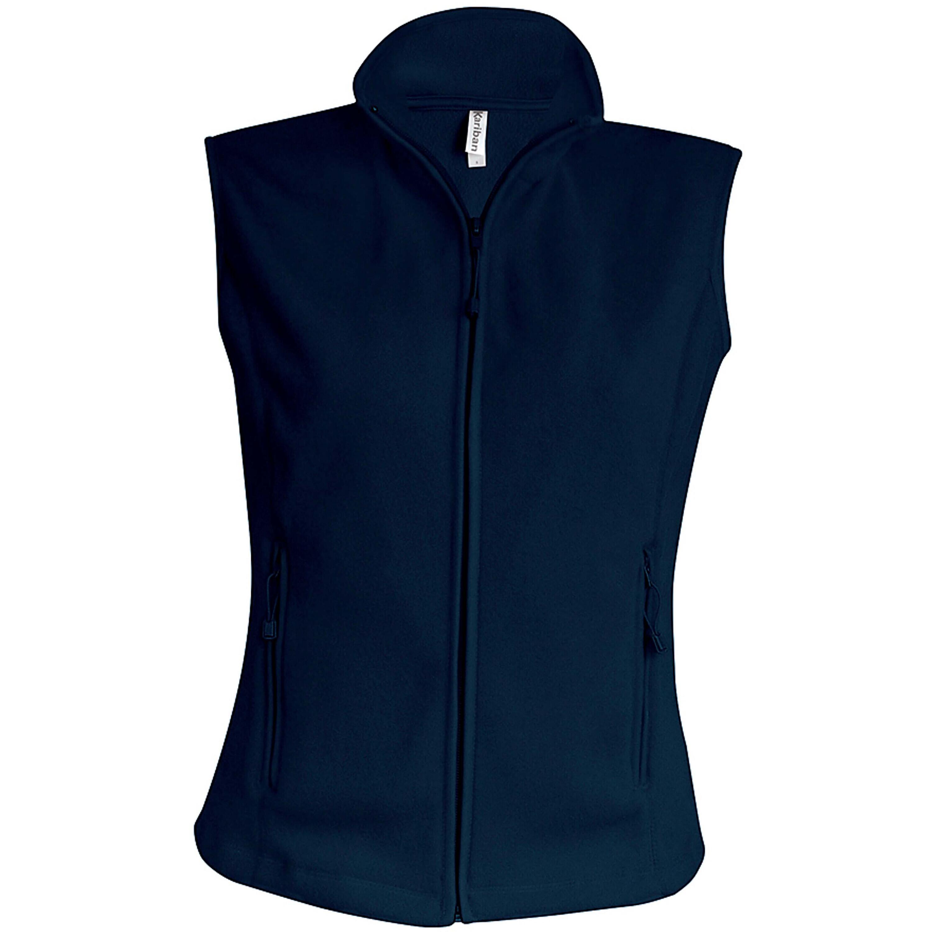 Kariban - Gilet Femme Kariban Micropolaire Mélodie - Polaire - Bleu - 56 3xl - Decathlon