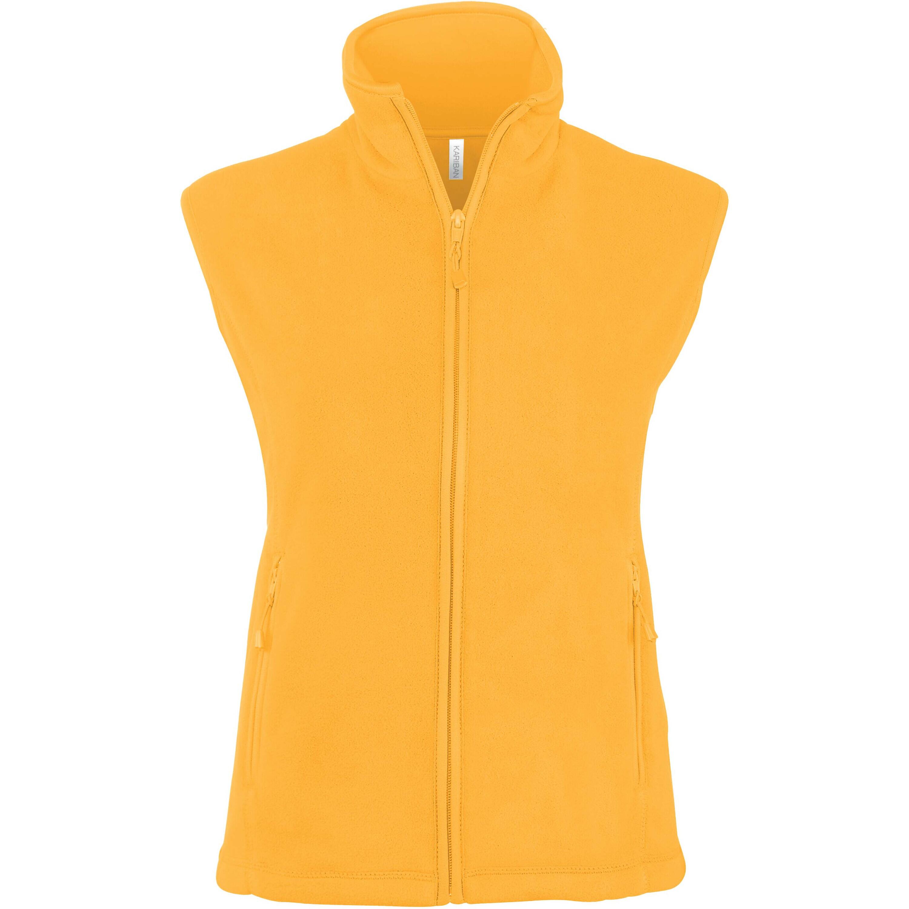 Kariban - Gilet Femme Kariban Micropolaire Mélodie - Polaire - Jaune - 48 Xl - Decathlon