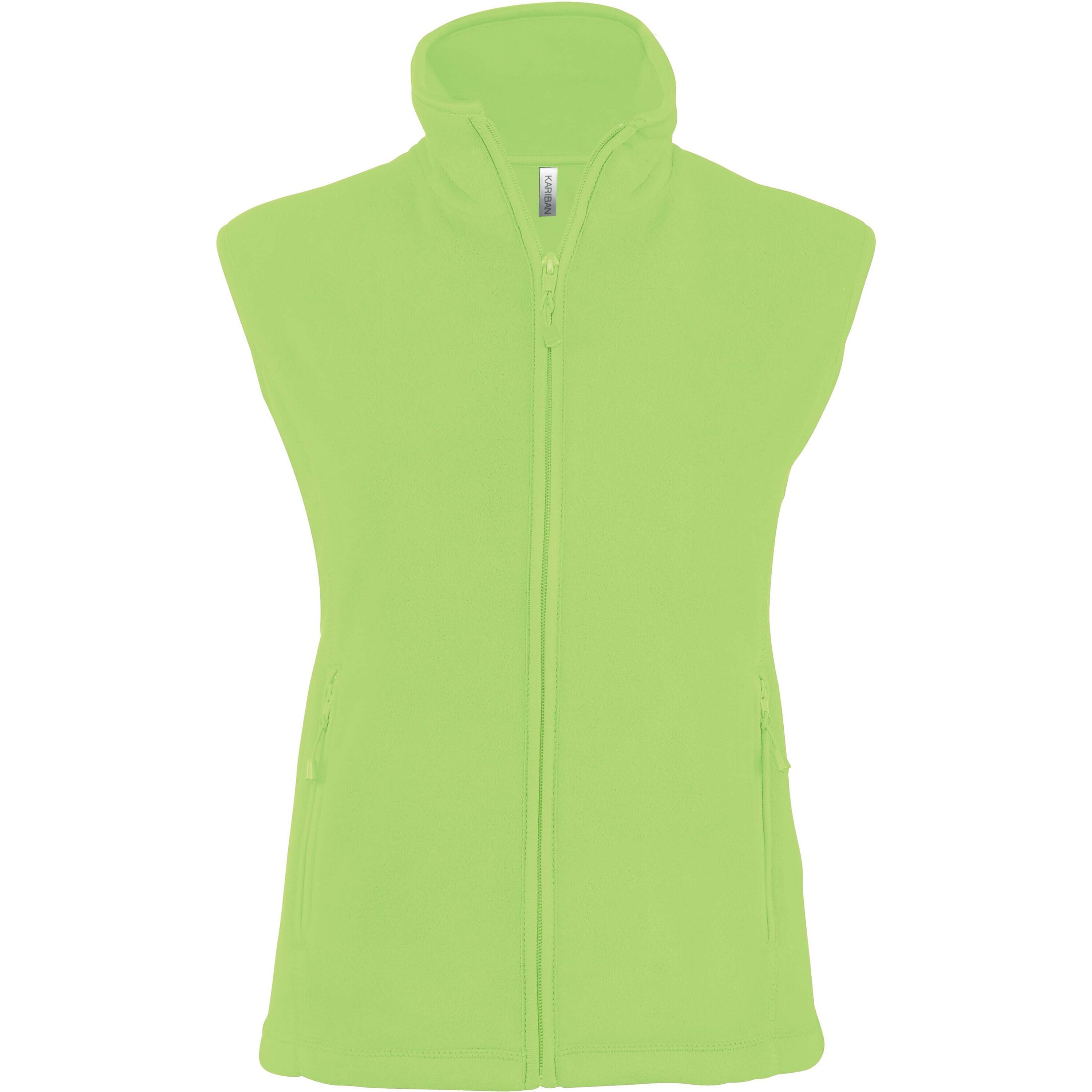 Kariban - Gilet Femme Kariban Micropolaire Mélodie - Polaire - Vert - 40 M - Decathlon