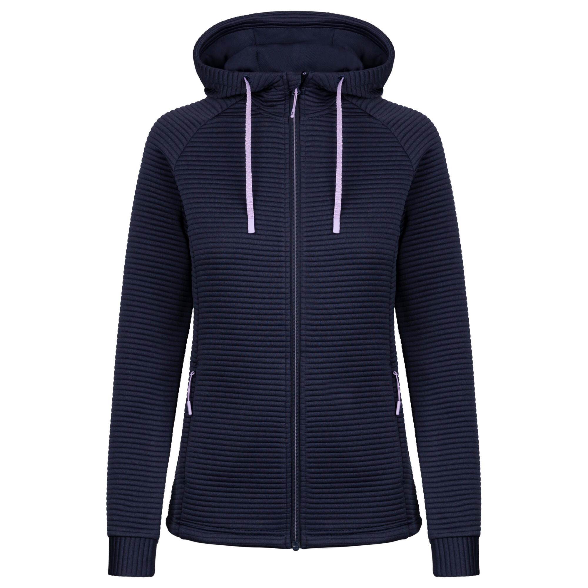Trespass - Veste Lynsky Dlx Femme (bleu Marine Chiné) - Veste - Bleu|gris|mauve - 40 M - Decathlon