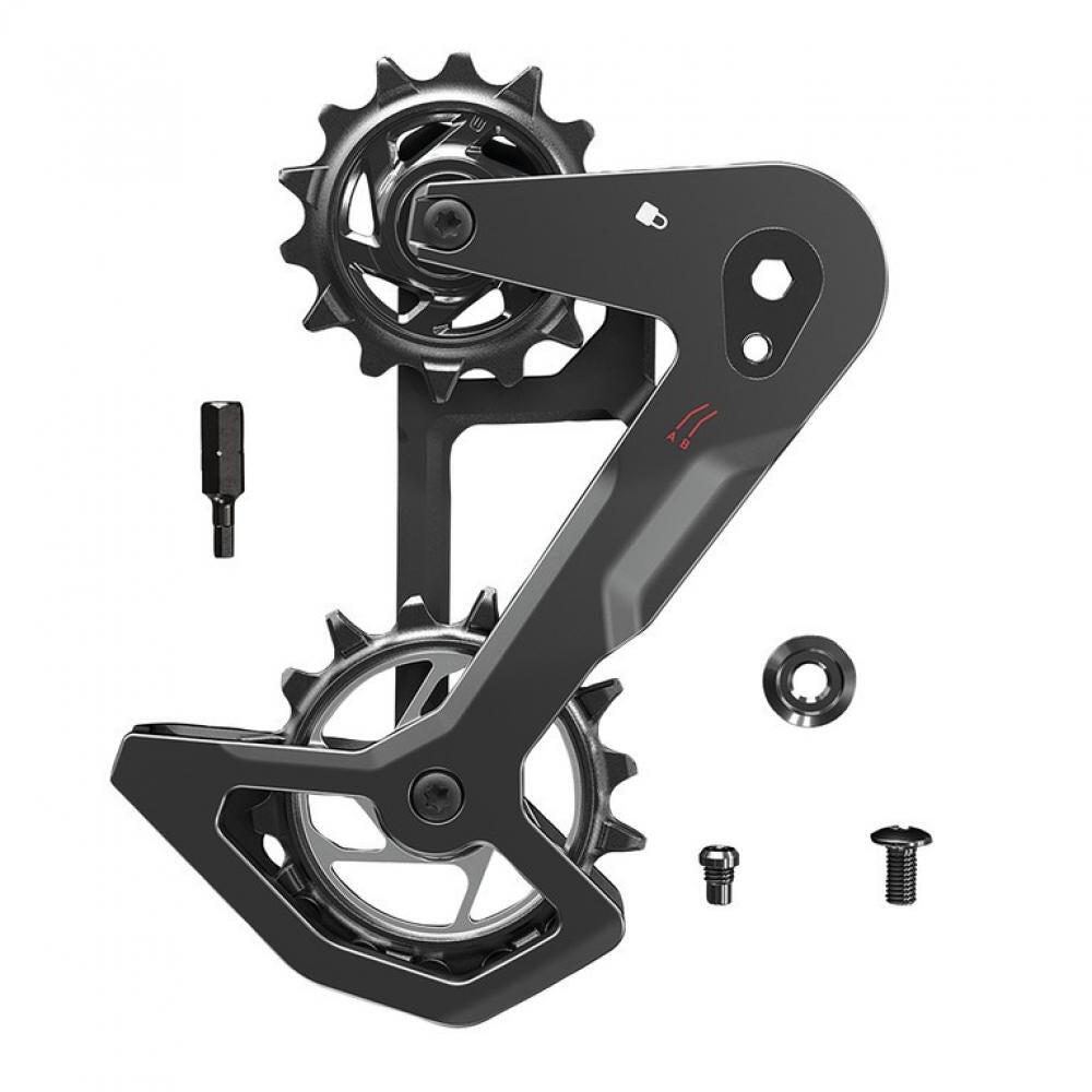 Sram Käfig Kit T-Type Eagle AXS Carbon inkl. innerer+äußerer Käfig, Pulleys 3/3