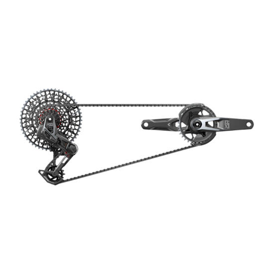 Sram Schaltgr.set X0 T-Type Eagle AXS V2 DUB MTB Wide,175mm,32Z,XS-1295,10-52Z