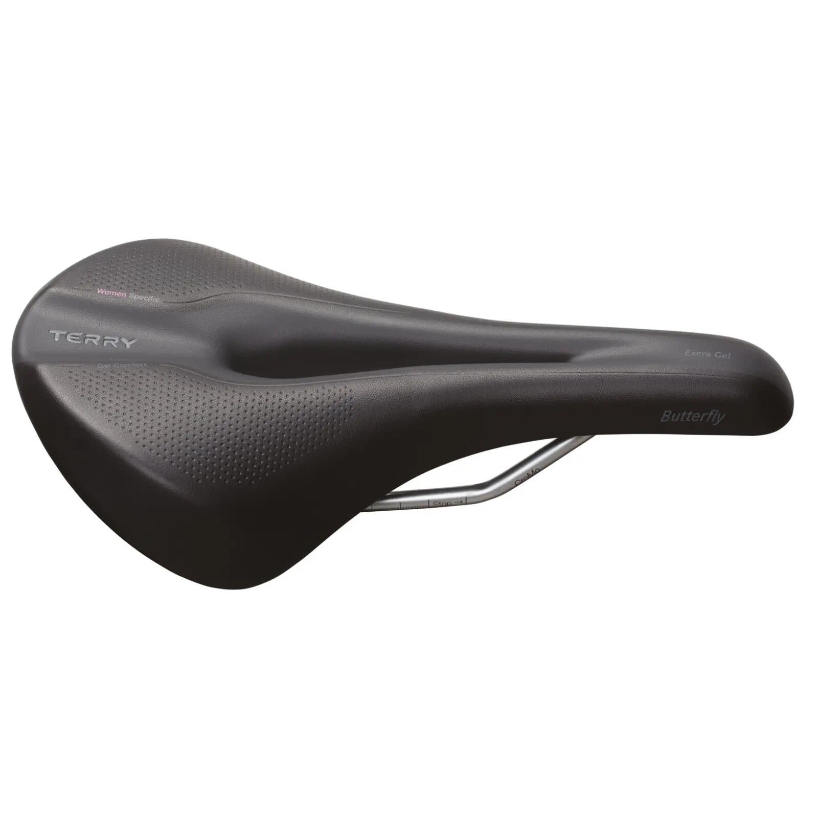 Terry Fahrradsattel Figura Gel Standard Max, Schwarz 2/2