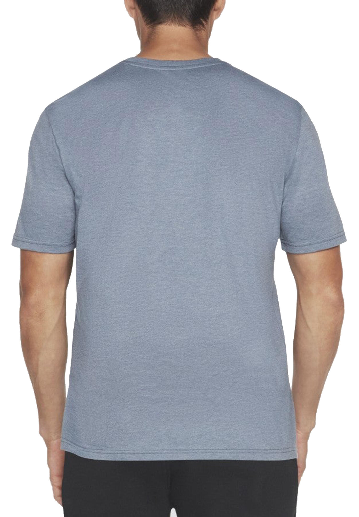 Skechers MEN'S MOTION TEE Shirt Herren T-Shirt MTS367 113 BLGY blau 2/4