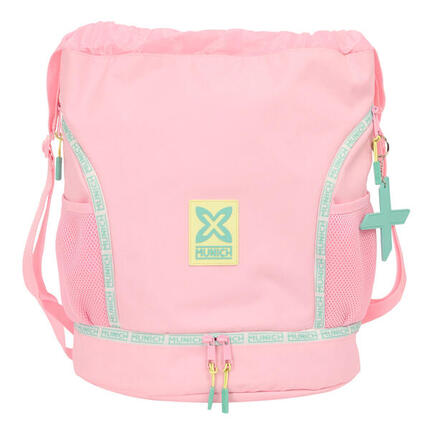 Sac à dos serré par des ficelles Munich Candy Rose