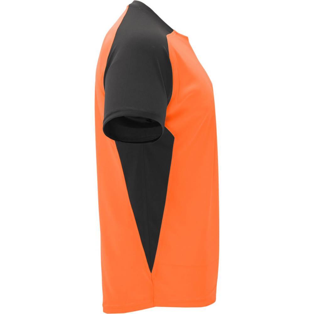 Tshirt BUGATTI Enfant (Orange Fluo / Noir Uni) 4/4