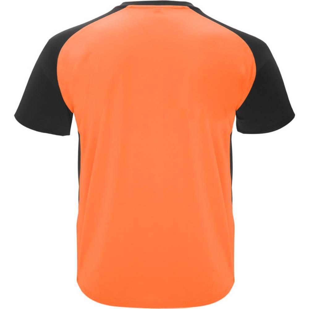 Tshirt BUGATTI Enfant (Orange Fluo / Noir Uni) 2/4