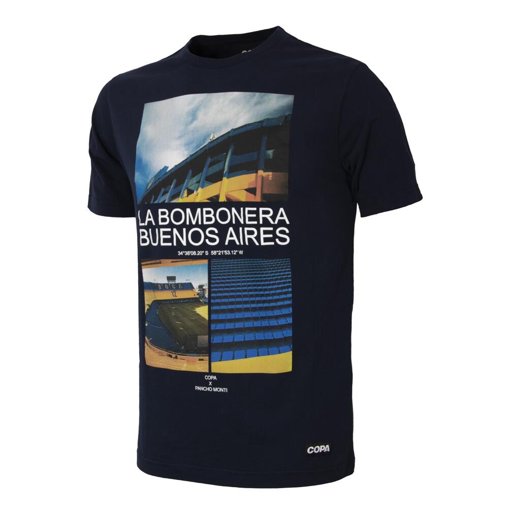 Copa Football - Copa Bombonera T-shirt - Maillot Manches Courtes - Bleu - 38 S - Decathlon