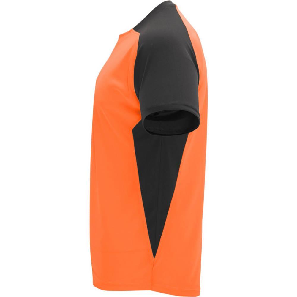 Tshirt BUGATTI Enfant (Orange Fluo / Noir Uni) 3/4